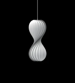 New TR7 pendel, plastik/hvid, 25 x 55 cm Hvide Lamper|Spisebordslamper