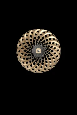 Sale TR5 væglampe, børstet alu/guld, 60 x 20 cm Sommerhus Lamper|Kontorlamper