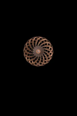 Outlet TR5 væglampe, børstet alu/kobber, 40 x 18 cm Sommerhus Lamper|Kontorlamper