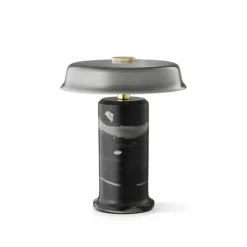 TRIP no. 2 portable batterilampe / bordlampe, ash/grey Messinglamper|Marmor Lamper