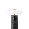 New TRIP portable batterilampe / bordlampe, charcoal/opal Messinglamper|Marmor Lamper