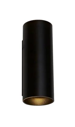 Hot Tubus Outdoor Up/Down W212 LED udendørs lampe, sort Terrasselamper|Udendørslamper