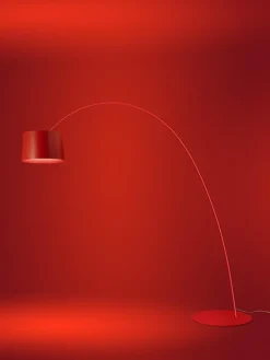 New Twiggy Elle LED gulvlampe, rød Standerlamper|Gulvlamper