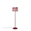 New Twiggy Grid Lettura udendørs gulvlampe, rød Standerlamper|Udendørslamper