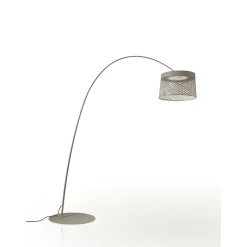 Discount Twiggy Grid udendørs gulvlampe, grå Standerlamper|Udendørslamper