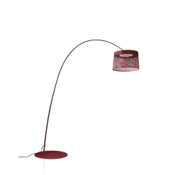 Clearance Twiggy Grid udendørs gulvlampe, rød Standerlamper|Udendørslamper