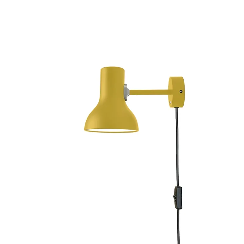Outlet Type 75 Mini væglampe m/ledning Margaret Howell, yellow ochre Soveværelseslamper|Kontorlamper