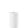 Hot Udendørs LED bloklys, White, 8,4x15 cm Terrasselamper|Led Stearinlys