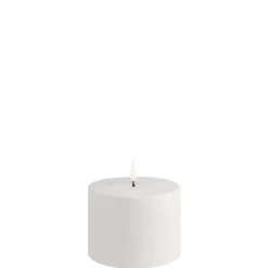 Discount Udendørs LED bloklys, White, 10,1x7,8 cm Terrasselamper|Led Stearinlys