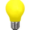 Discount Udendørs LED OUT Ø55mm IP20 LED 1W E27, gul Pærer|Led Pærer