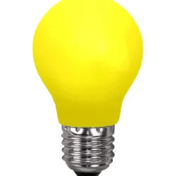 Discount Udendørs LED OUT Ø55mm IP20 LED 1W E27, gul Pærer|Led Pærer