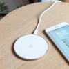 Hot Unifier Qi trådløs oplader, hvid/rose gold Reservedele Til Lamper