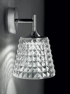 Sale Valentina Væglampe, transparent Glas Lamper|Soveværelseslamper