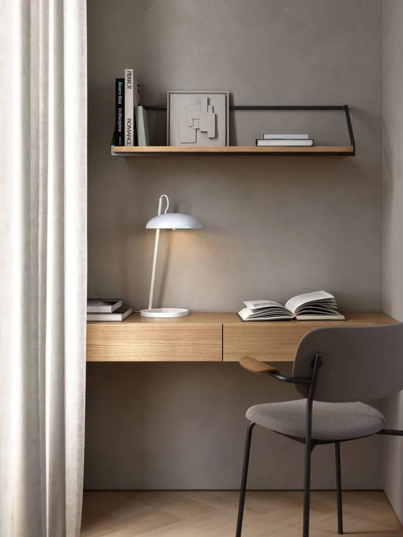 Best Versale bordlampe, hvid Hvide Lamper|Lamper Til Sofabord