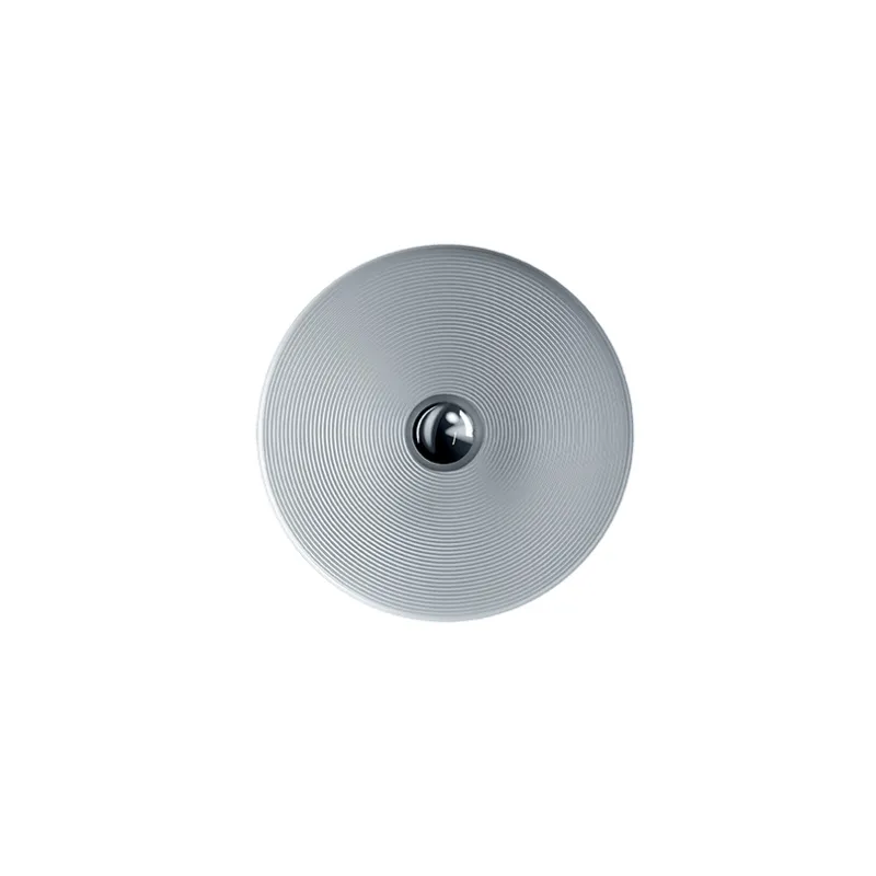 Clearance Vinyl Large væglampe/loftlampe, sølv Væglamper|Loftlamper