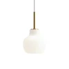 Discount VL Ringkrone 1 pendel, messing/blank opal Messinglamper|Hvide Lamper