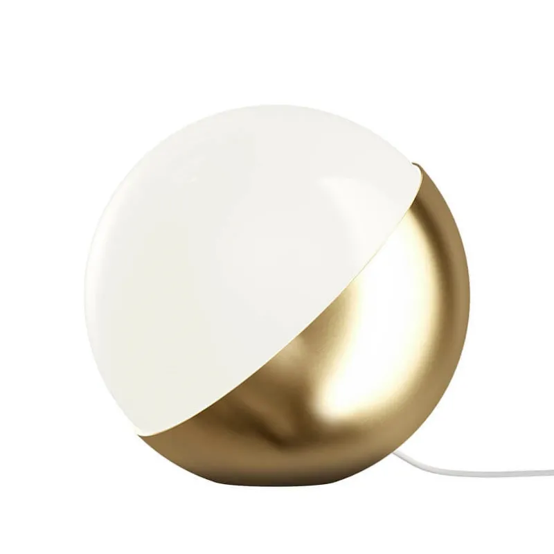 VL Studio bordlampe / gulvlampe Ø320, messing Glas Lamper|Stue Lamper