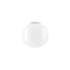 Hot Volum 22 væglampe / loftlampe, hvid Hvide Lamper|Glas Lamper
