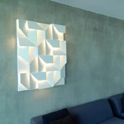 Discount Wall Shadow grand væglampe, hvid Hvide Lamper|Væglamper