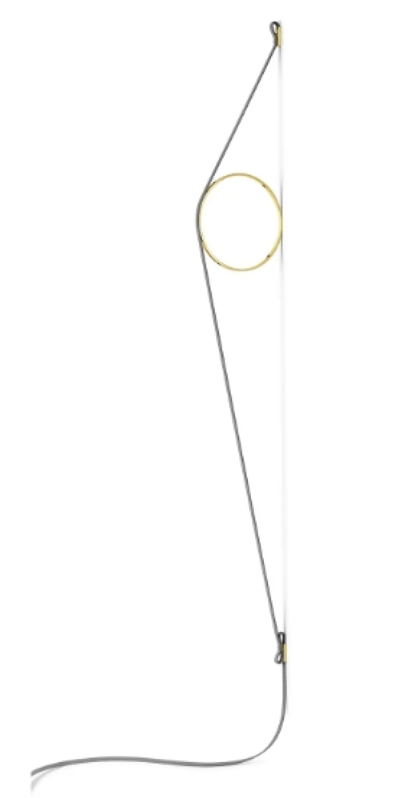 Wirering Væglampe, Grå/Guld Væglamper
