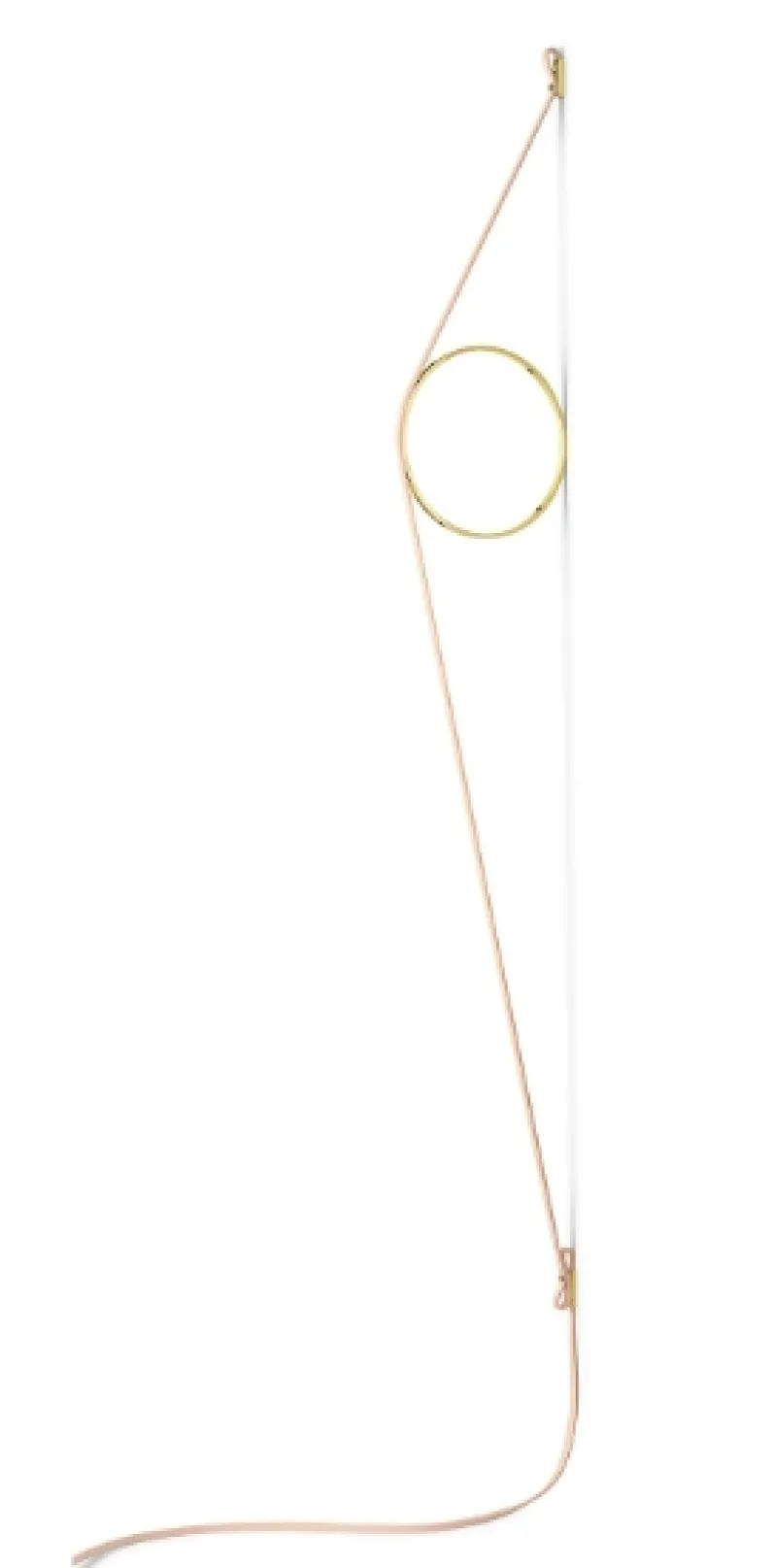Online Wirering Væglampe, Pink/Guld Væglamper