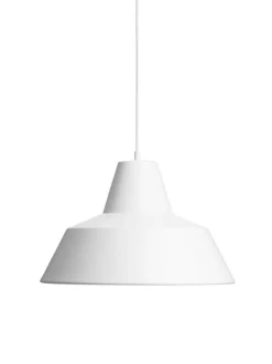 Online Workshop pendel W4, mat hvid Hvide Lamper|Industrielle Lamper
