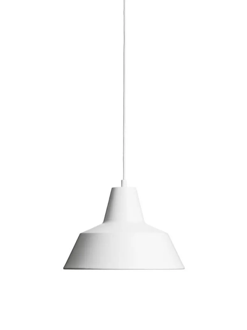 Outlet Workshop pendel W3, mat hvid Hvide Lamper|Spisebordslamper