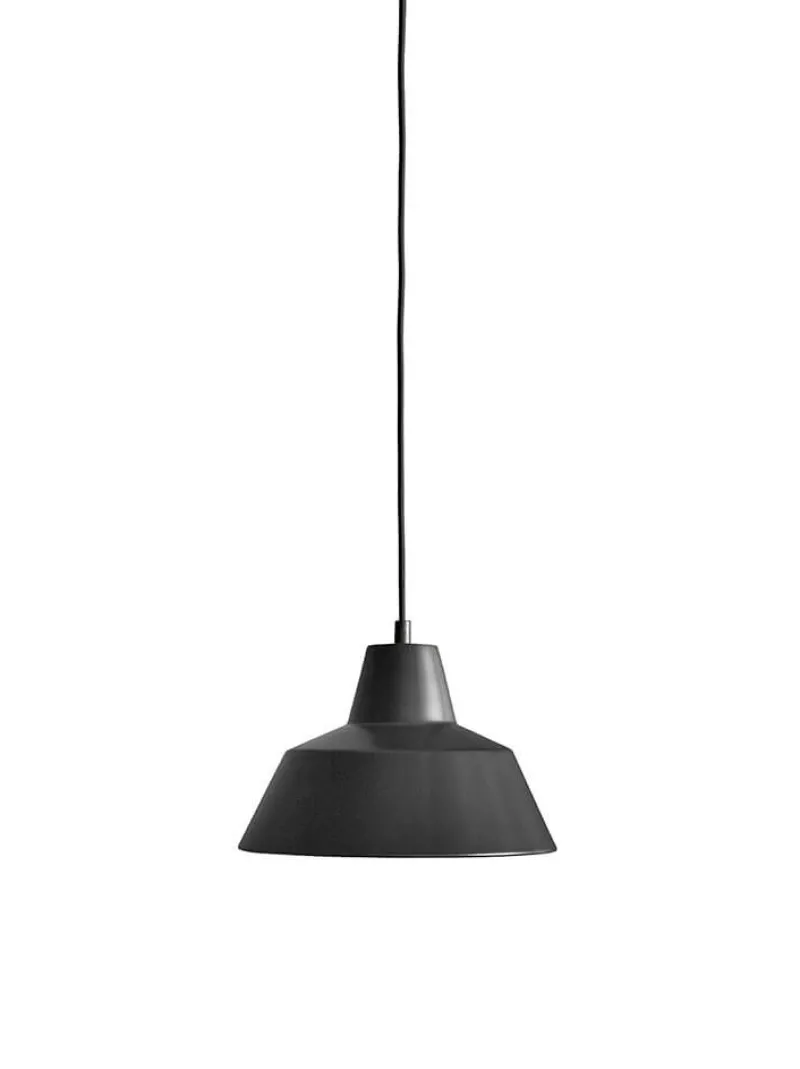 Workshop pendel W2, mat sort Spisebordslamper|Industrielle Lamper