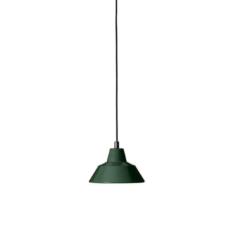 Sale Workshop pendel W1, racing grøn Industrielle Lamper|Hængelamper
