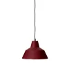 Hot Workshop pendel W2, vinrød Industrielle Lamper|Hængelamper