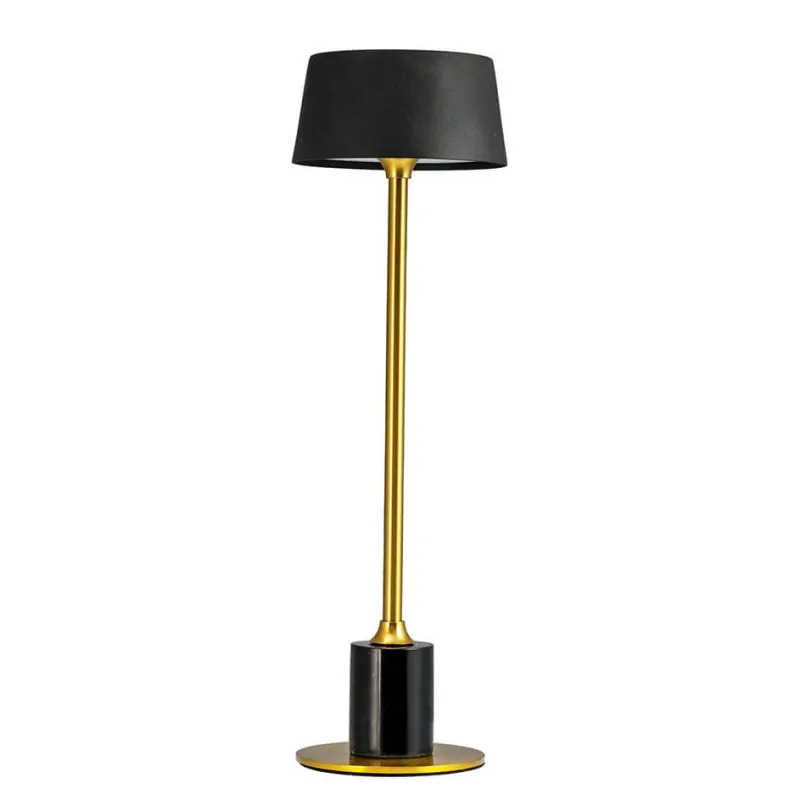 Sale Yoyo batterilampe / bordlampe, sort/messing Messinglamper|Transportable Lamper